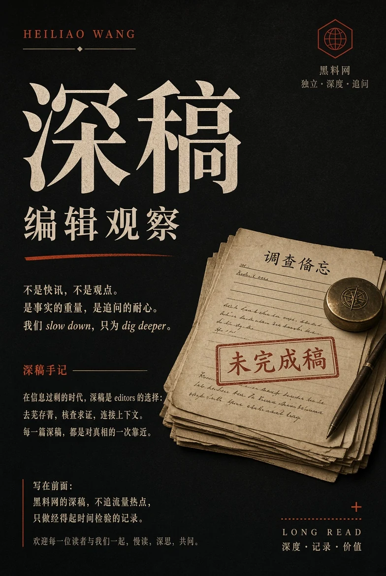 深度阅读与媒体观察